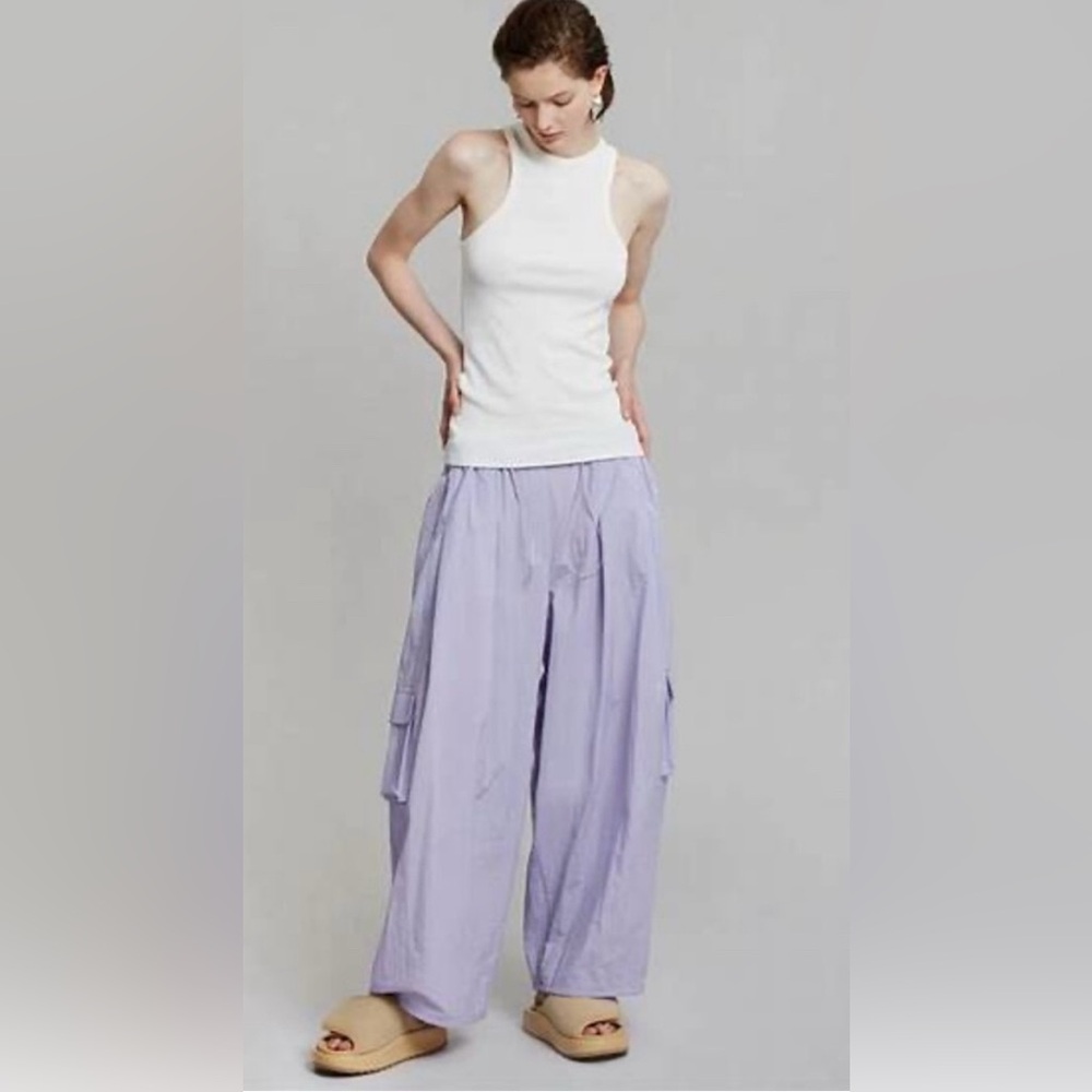The Frankie Shop Parachute Wide-Leg Pants
